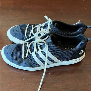 adidas Navy and White Climacool Sneakers